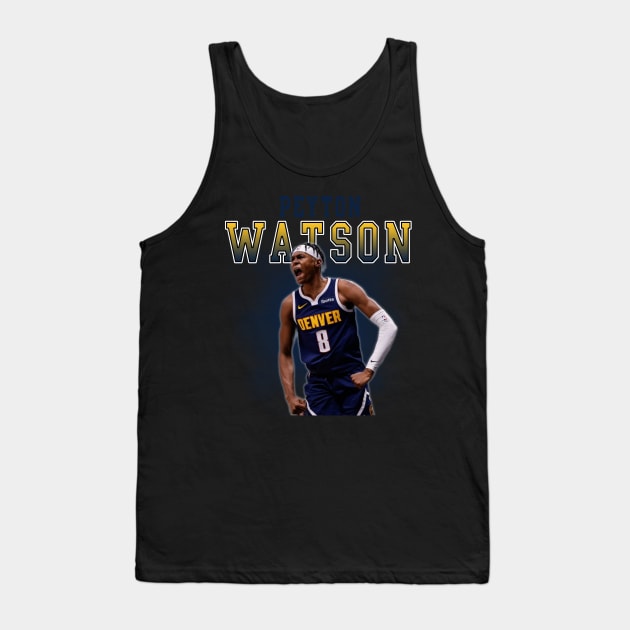 Peyton Watson Tank Top by Bojes Art